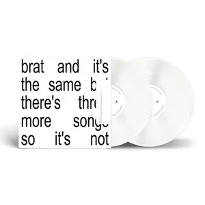 Charli XCX - Brat and it's the same but there's three more songs so it's not [2 White LP] (Vinyl)