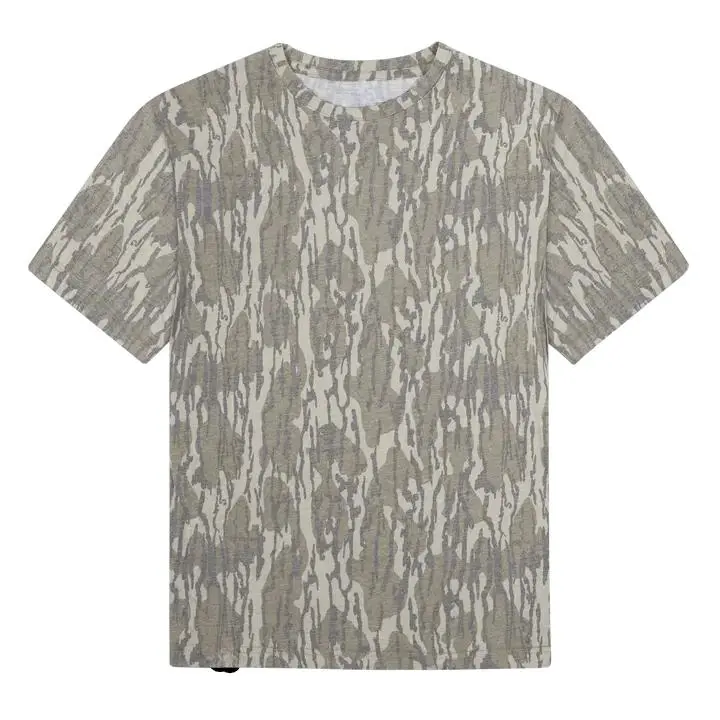 Mossy Oak Camouflage Washed Out Bottomland Tee – Soft Everyday Streetwear Camo T-Shirt for Men