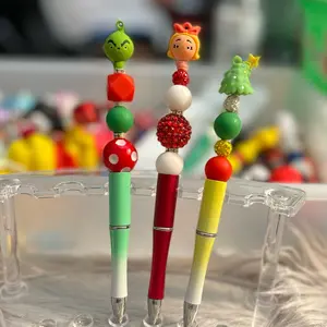 Grinch character pens