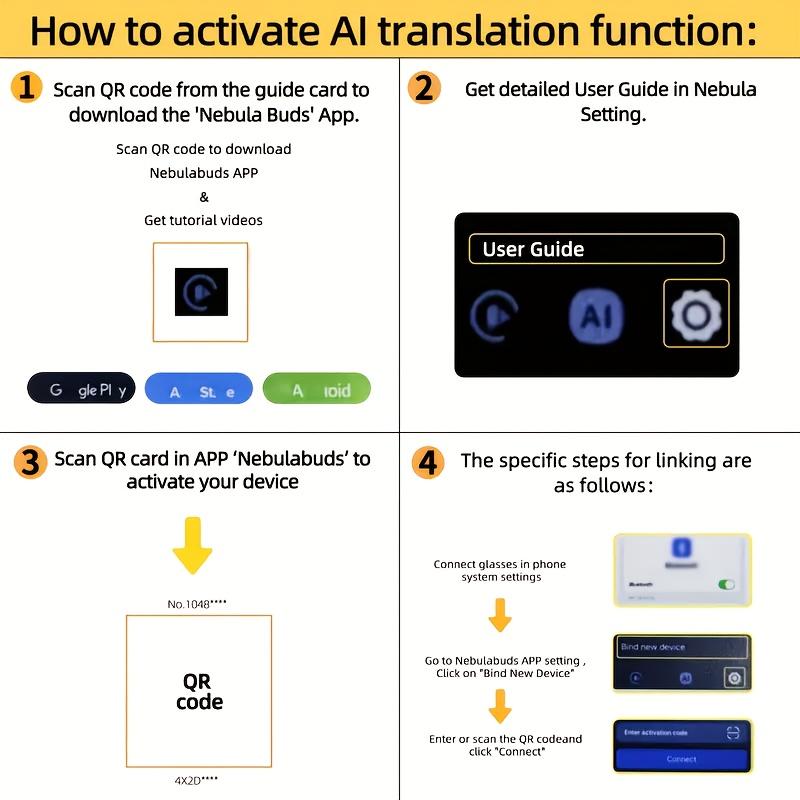 Smart Glasses Wireless Bluetooth, anti-blue light, UV protection, voice-activated smart music glasses with built-in microphone and speaker, suitable for meetings, travelling or studying Magnetic Wearable Chargeable