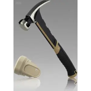 20 oz Rip Claw Hammer, Smooth Face Nail Tool with Shock-Absorbing Grip, Heavy Duty Framing Hammer for Construction, Durable Steel Claw Hammer, Ergonomic Handle for Comfort, Supports Veterans with Donation repair  tools