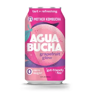 12 pack Agua Bucha by Mother Kombucha Grapefruit