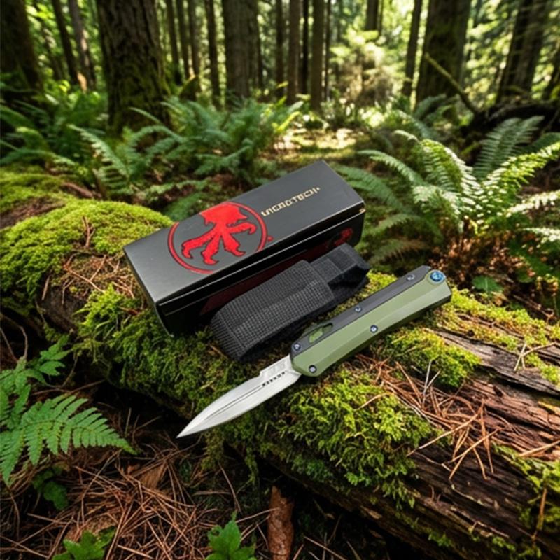 EDC Pocket Folding Knife – Non-Slip Nylon Fiber Handle, Compact Multi-Tool for Camping, Fishing & Outdoor Use
