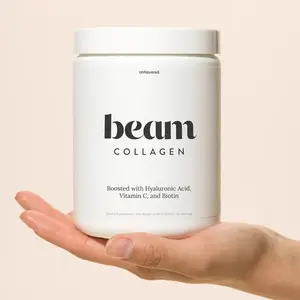 Beam Collagen Powder, Unflavored Blend for Skin, Hair, Nails & Joints – Daily Beauty Support Supplement Biotin
