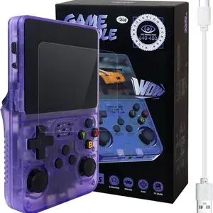 Game Console R36S, Portable Retro Gaming Device with Built-in Classic Games for On-the-Go Play