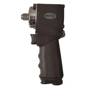 Astro Pneumatic Tool AO1822 0.5 in. Drive Nano Air Impact Wrench, 3 Forward Speed, 3 Reverse Speed, 450 ft/lbs Max Torque, Innovative Twin Hammer Design, for Houseware Supplies