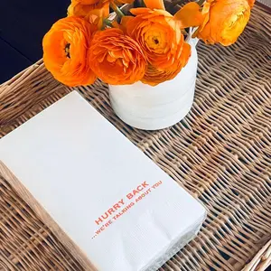 HURRY BACK...PAPER HAND TOWELS