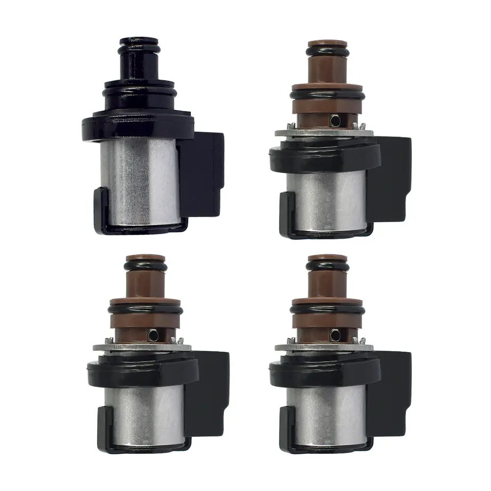 4PCS Torque Converter AWD Control & Lock-Up Solenoid For Subaru CVT TR580 TR690