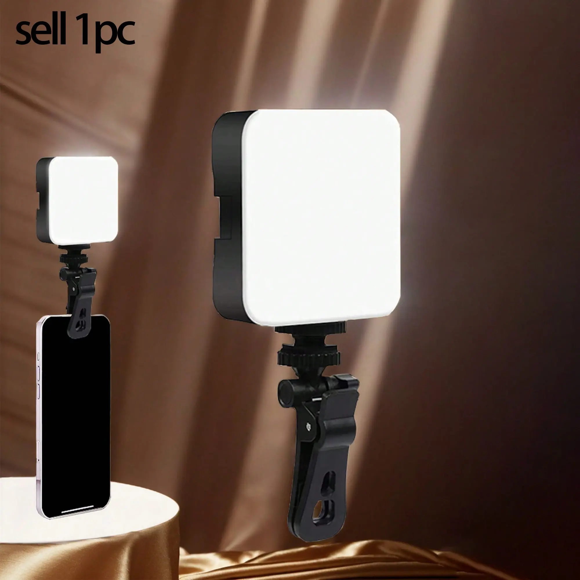 Portable Pocket LED Photography Light, Phone Live Broadcast Mini Hostess, LED Video Light, Led Camera Light, Video Fill Lamp, Convenient Carryaround Lighting Device, Handheld Flashlight, Photographic Fill Light, Photoshoot Light