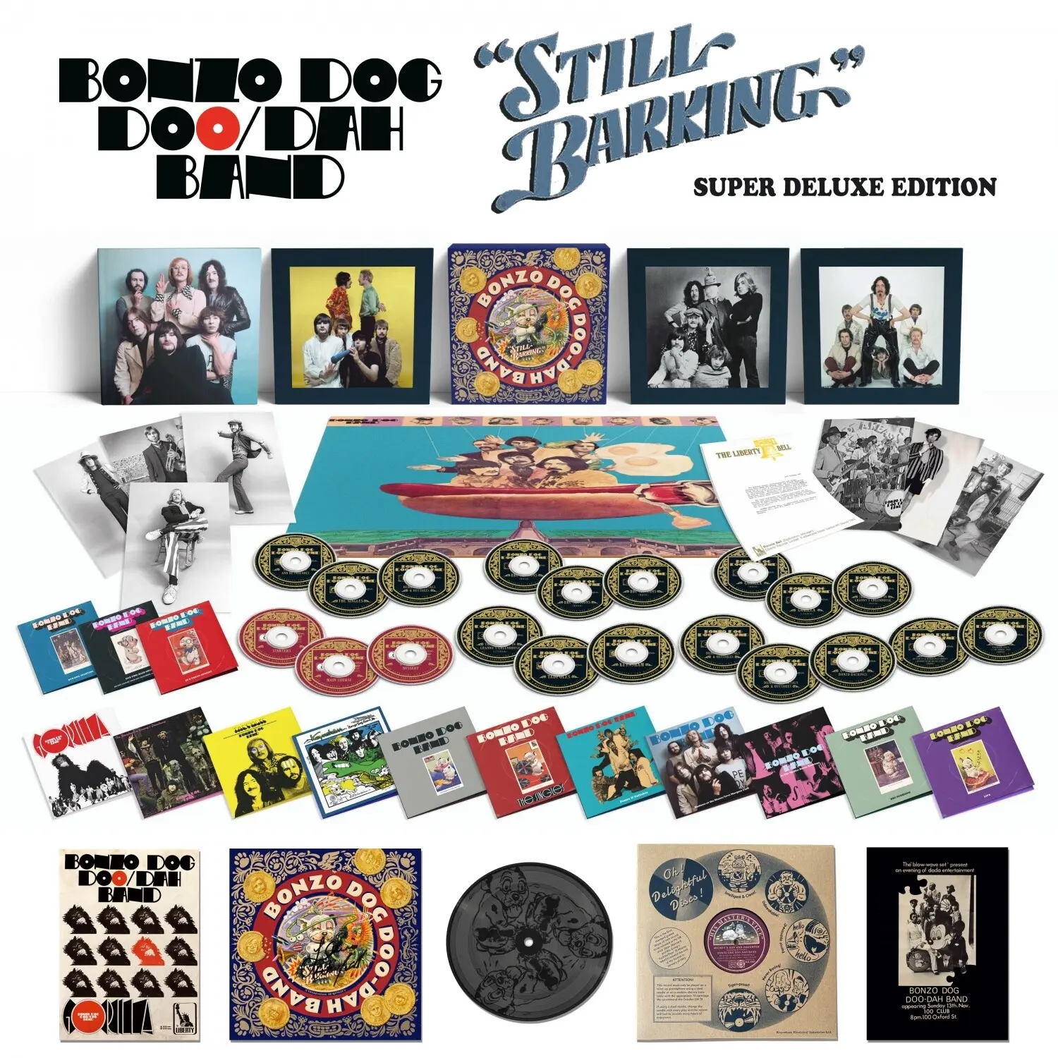 Bonzo Dog Doo-Dah Band - Still Barking - 20CD Super Deluxe Box Set  [COMPACT DISC - CD] Oversize Item Spilt, Boxed Set, Deluxe Ed, UK - Import