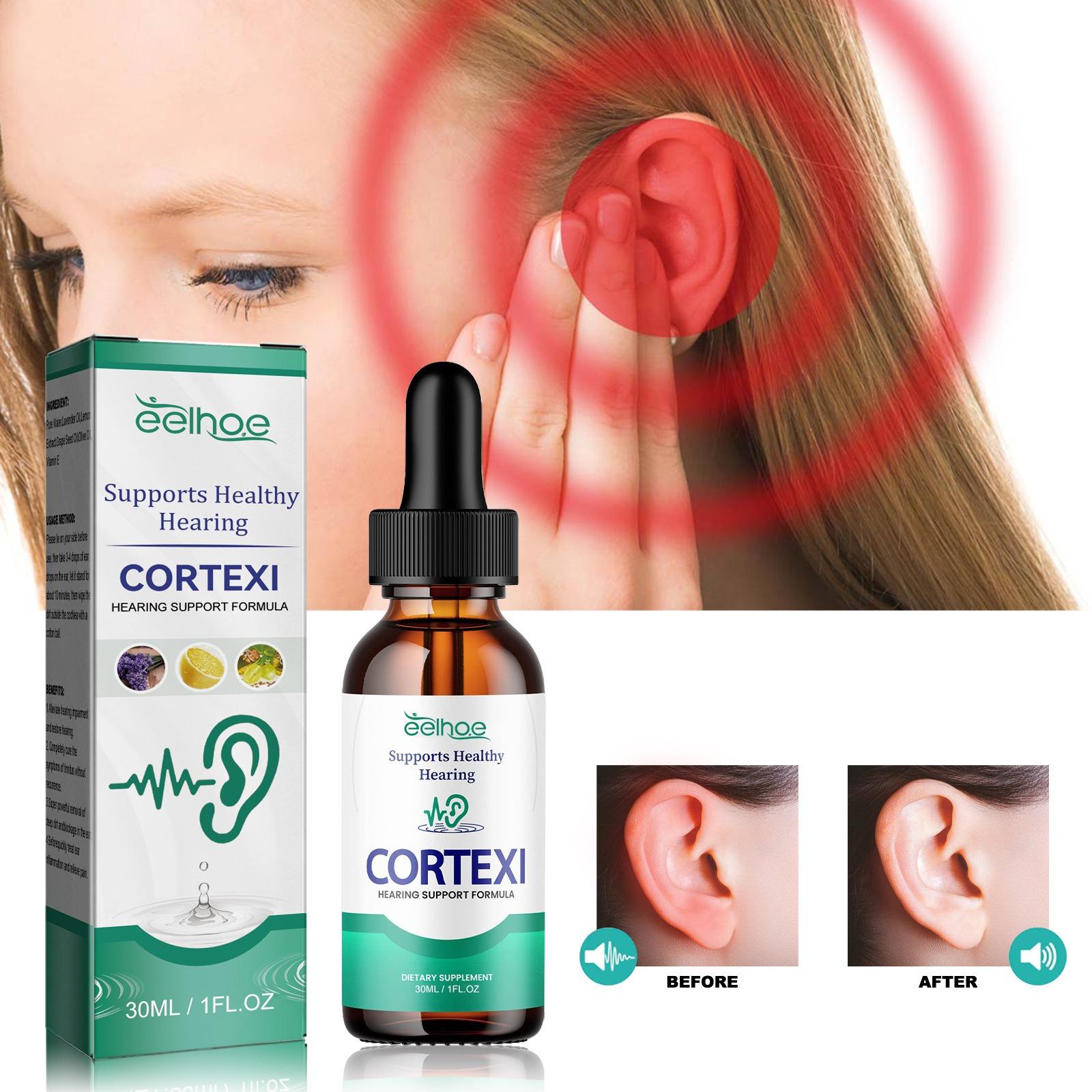 EELHOE Tinnitus Ear Drops Clean EarwaxRelieve Tinnitus