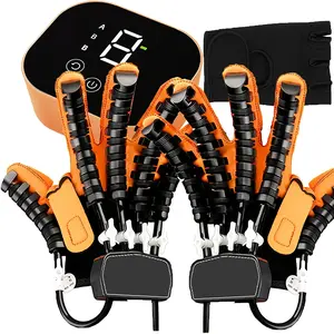 Hand Exercisers, Upgraded Rehabilitation Robot Gloves For Hemiplegia Hand Rehab, Stroke Rehabilitation Gloves, Stroke Recovery Equipment, Robot Gloves, Hand Rehab Robotic Gloves For Cerebral Palsy, Gift For The Elderly (orange)
