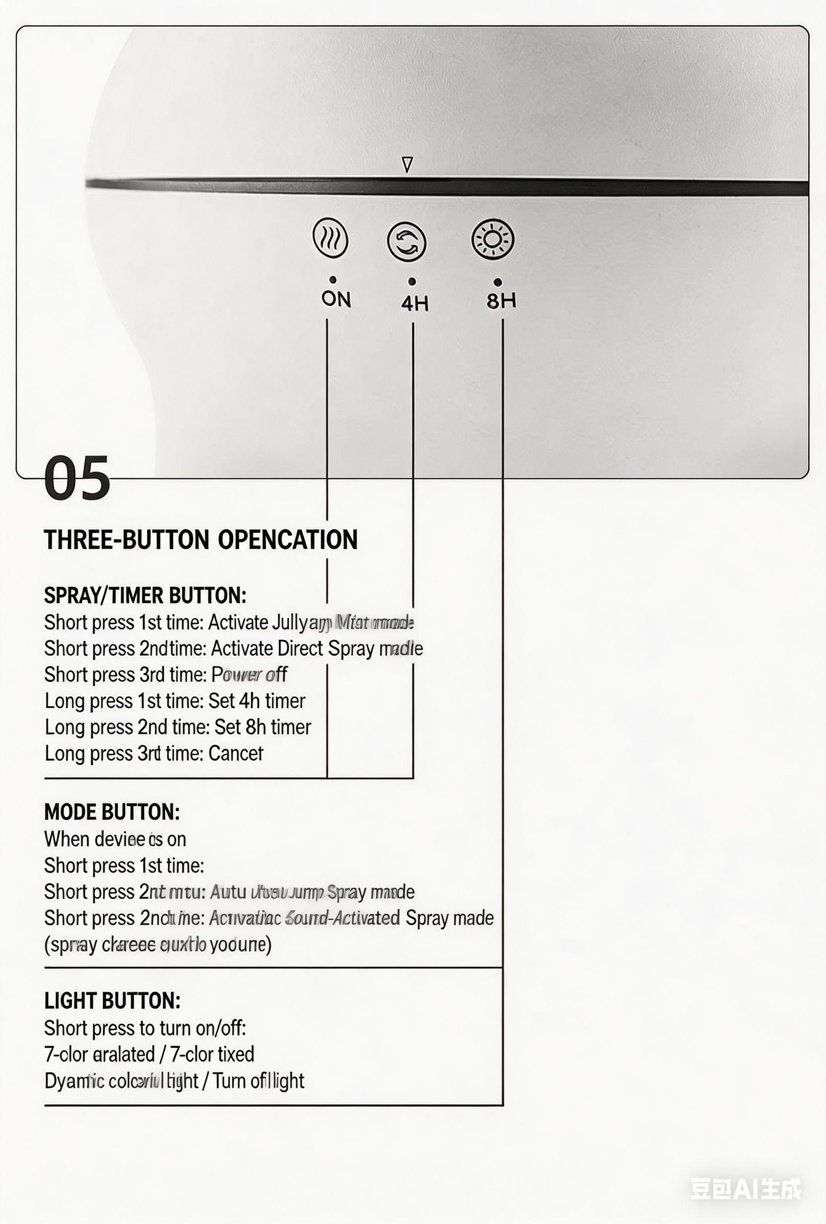 Upgraded dynamic multi-mist humidifier, color light remote-controlled jellyfish aroma diffuser, can add essential oils, a must-have for home and bedroom.