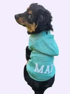 Personalized Dog Hoodies - Please Size up! Runs small - Customizable Design with Various Colors and Styles 60/40 Polyester/Cotton Blend
