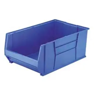 212 MAIN Super-Size Heavy-Duty Single-Piece Storage Bin, Stackable, 18.50in x 20in x 12in, BE, Wall Organiser, Racks, Tool Cases & Boxes