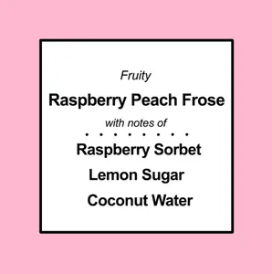 3-Wick Ombre Wrap Raspberry Peach Candle, 14-Ounce