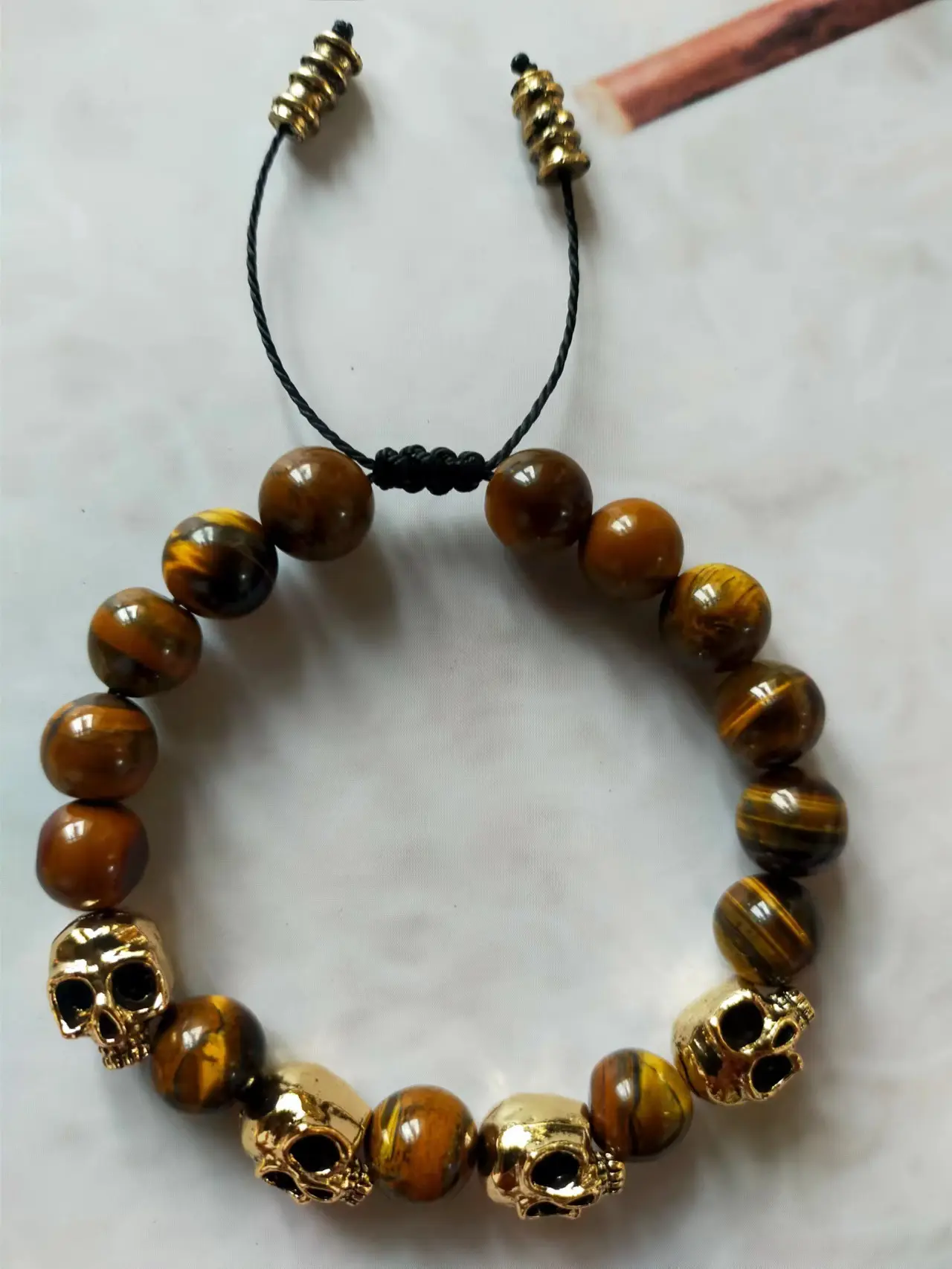 Skull Tiger Eye