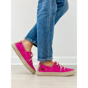 Blowfish Malibu Buenos Slip-On Tennis Shoes in Pink Glow