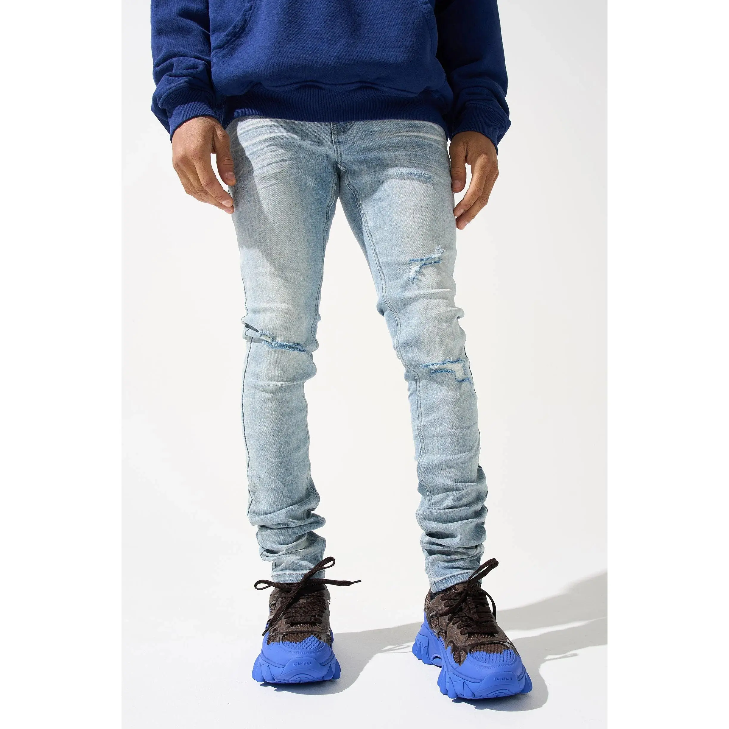 SERENEDE Potala Palace Jeans (Lt Blue)