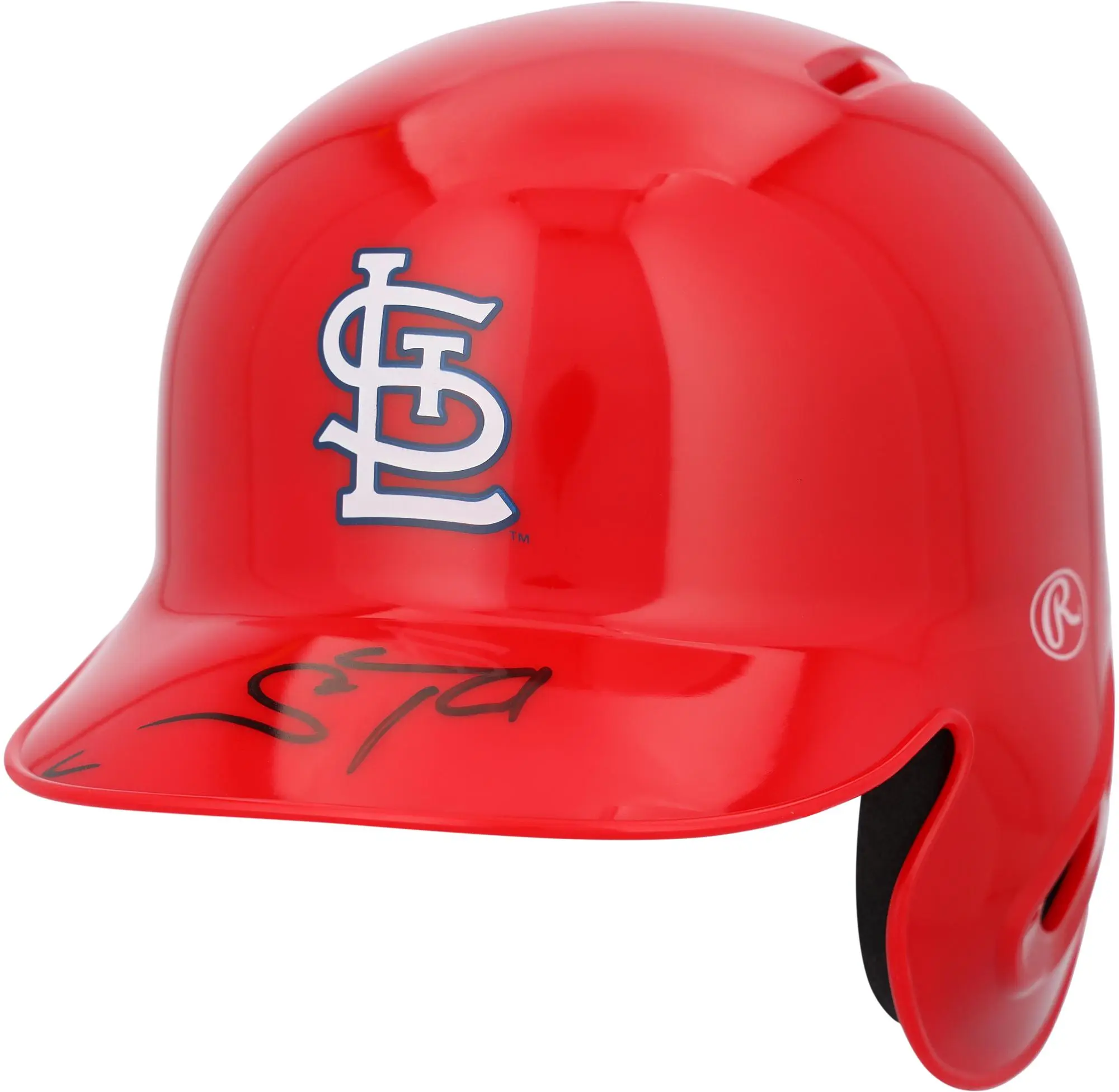 Scott Rolen St. Louis Cardinals Autographed Mini Helmet - Fanatics Authentic Certified