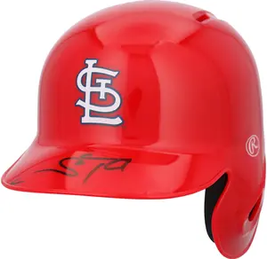 Scott Rolen St. Louis Cardinals Autographed Mini Helmet - Fanatics Authentic Certified
