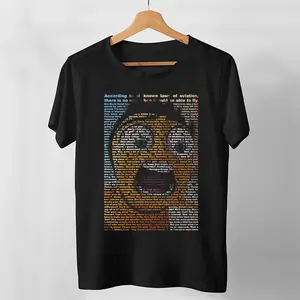 Full Bee Movie Script Retro Graphic Shirts for Women Shirts for Men Customize Summer Trendy