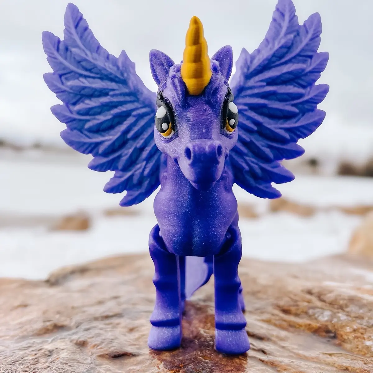 Unicorn Pegasus | Unicorn | Pegasus | Allicorn | Posable Unicorn Figure
