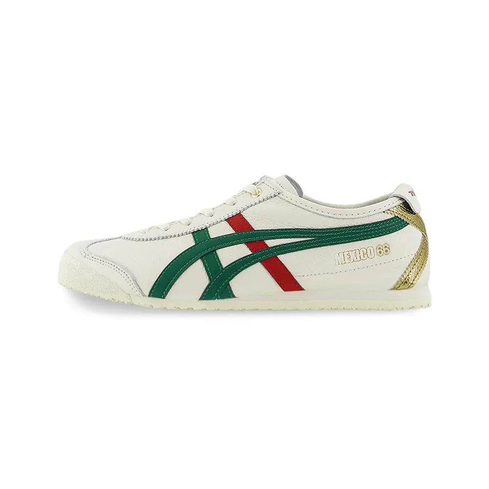 Onitsuka Tiger Mexico 66 Retro Classic Casual Sneaker, Birch Kale Color Sports Footwear, Shoe, Walking Shoes, Sports Shoes