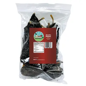 Dried Ancho Chile Peppers, Chili Ancho 4 oz