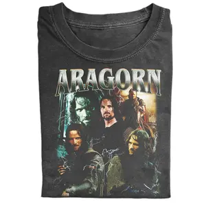 Aragorn Graphic Tee - The Lord of The Rings Movie Shirt - LOTR - Middle Earth - Strider - Ranger of the North - King of Arnor - Unisex Streetwear