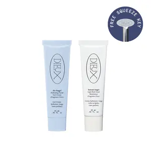 Mini Moisturizer Duo - Firming Lipid-Rich Moisturizer + Plumping Peptide Gel Cream - Clinically Proven, Vegan, Cruelty Free Mini Moisturizer Duo - Firming Lipid-Rich Moisturizer + Plumping Peptide Gel Cream - Clinically Proven, Vegan, Cruelty Free