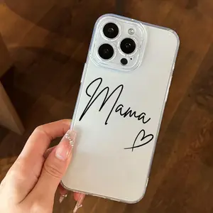 Letter Pattern Phone Case, Full Coverage Protective Phone Cases for iPhone 11 12 13 14 15 Plus Pro Max, Shockproof Phone Cover, Phone Accessories, Casing