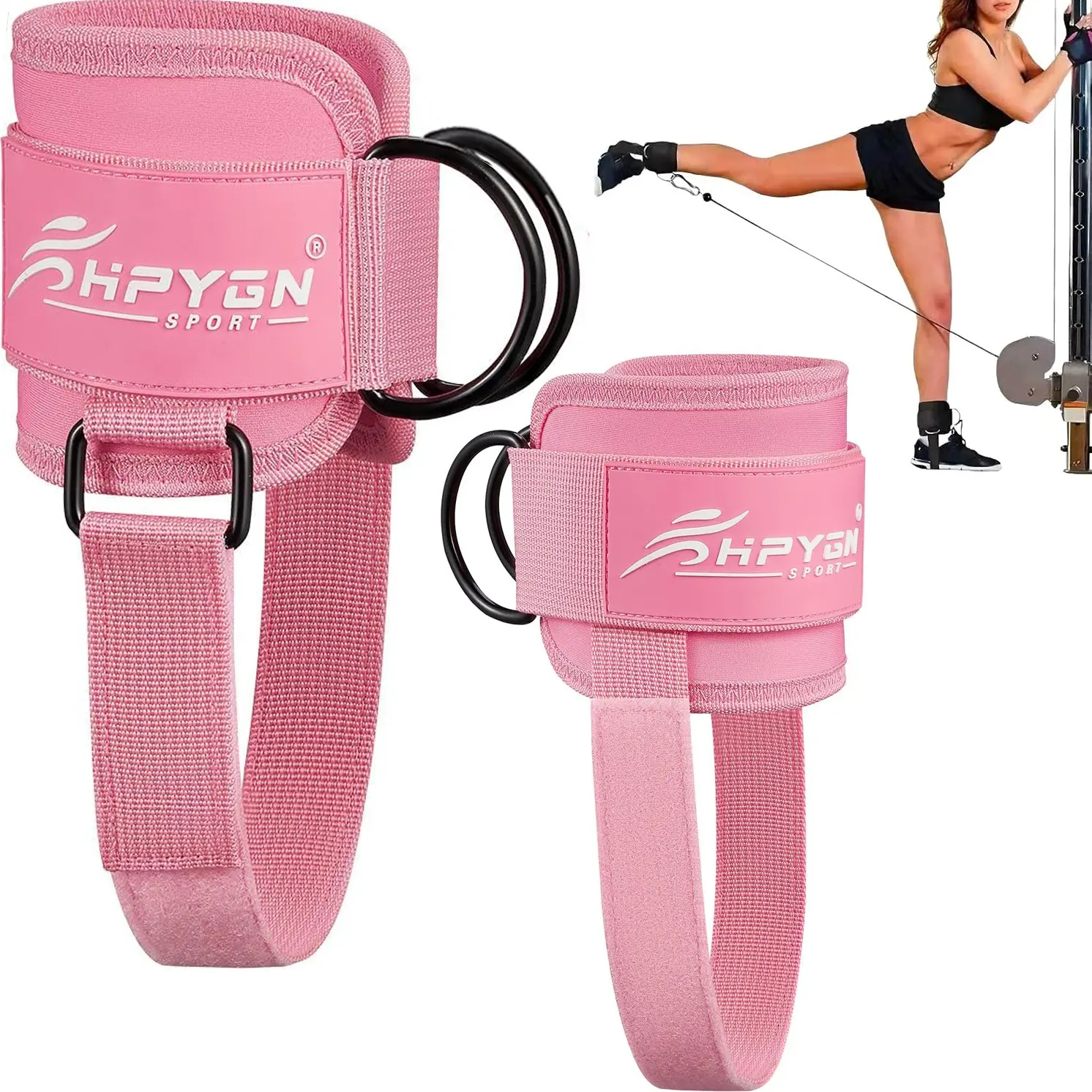 Pink Ankle Strap