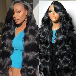 Redice Body Wave Lace Front Wigs Human Hair Pre Plucked 13x4 HD Lace Front Wigs Human Hair 180% Density Body Wave Glueless Frontal Wigs Human Hair for Women