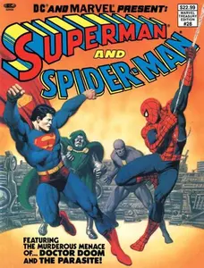 DC And Marvel Present Superman And Spider-Man (Marvel Treasury Edition #28) #1 Facsimile Edition Cover C John Romita Sr & Bob Larkin Foil Variant