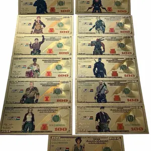 GI joe gold foil set (NOT LEGAL TENDER)