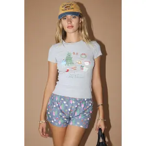 MERRY CHRISTMAS GRAPHIC TEE