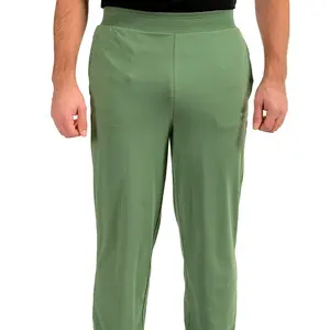 Hugo Boss Men's "Shuffle_ Pants" Green Stretch Casual Lounge Pants US XS IT 46