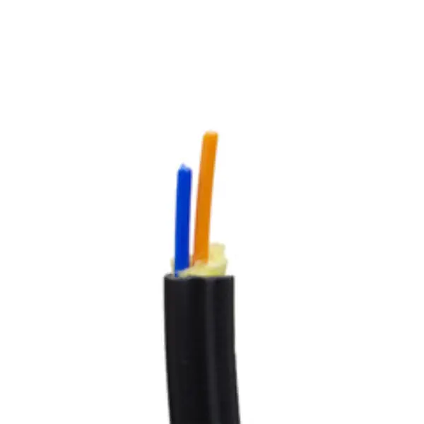 Cable Wholesale 10F3-3022H 2000 ft. 2 Fiber Indoor & Outdoor Fiber Optic Cable - Multimode 50 & 125 OM3 - Corning, 10 Gbit - Black