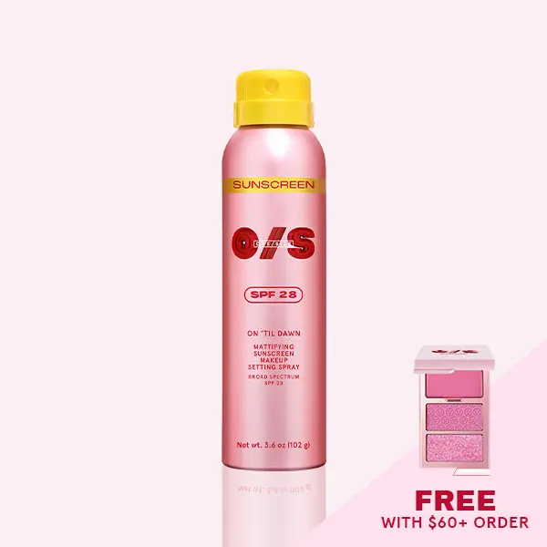 ONE/SIZE | On ’Til Dawn Mattifying Sunscreen Makeup Setting Spray SPF 28 | Sets Makeup for 16hrs, Sweat Resistant, Water Resistant, Easy to Reapply