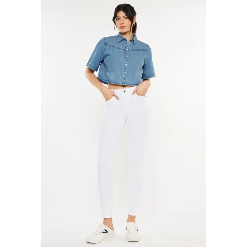 Kancan High Rise Ankle Skinny Jeans