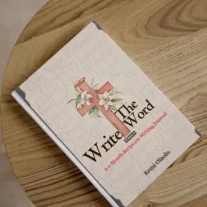 Write The Word: A 6-Month Daily Scripture Writing Journal