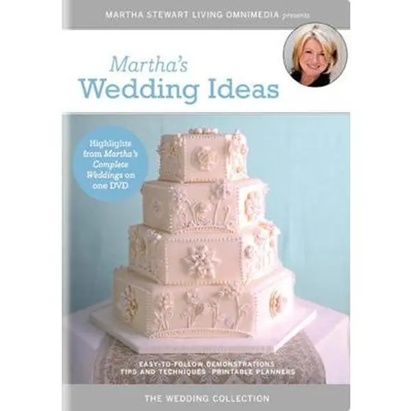 USED Book - Martha Stewart: Martha's Wedding Ideas (DVD) - english