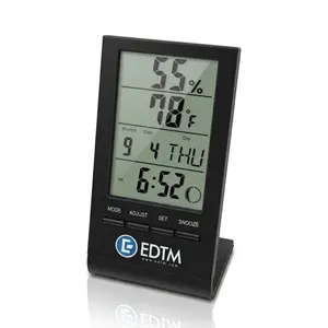 EDTM Thermo-Hygrometer (TH1900) Digital Indoor Thermometer, Made in USA