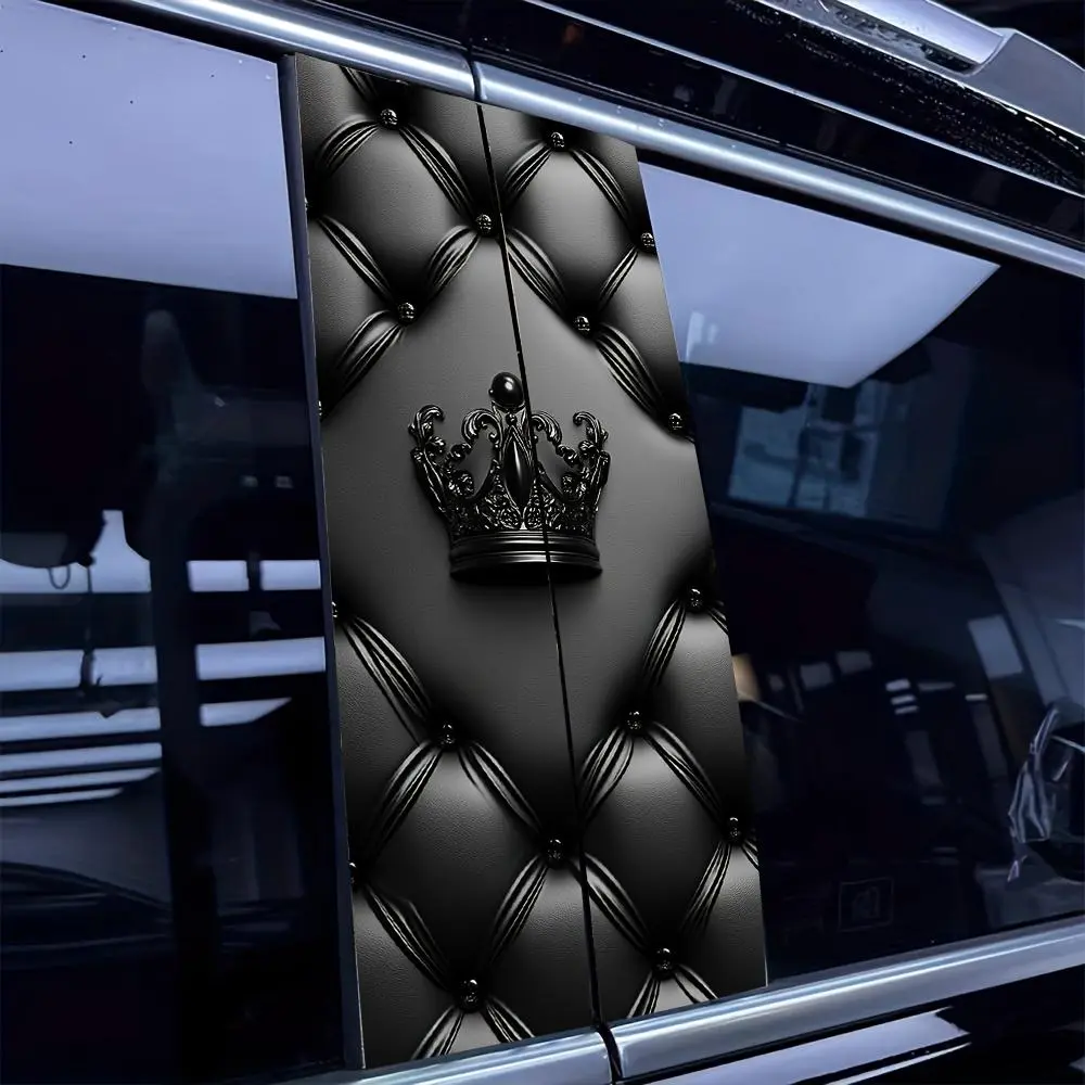Crown Pattern Car Sticker, Sticker For Cars, Waterproof & Anti-scratch Car Decal, Truck Decals, Car Exterior Decoration Accessories for Car, Laptop, Phone