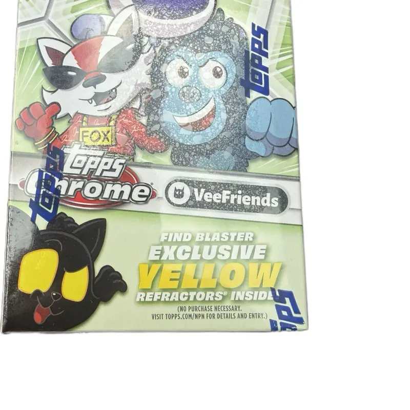 [Live Rip pack] 2026 Topps Chrome VeeFriends Sports Trading Card Packs - Collectible Sports Cards, Box Inclusive (pack only)