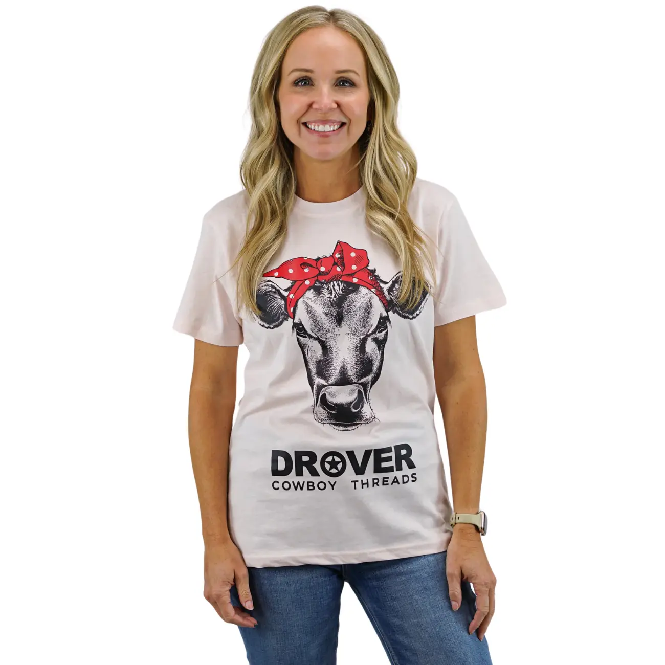 Cute Heifer Tee – Light Pink | 100% Cotton, Ultra-Soft Midweight Jersey & Unisex Fit (Recurring Purchase)