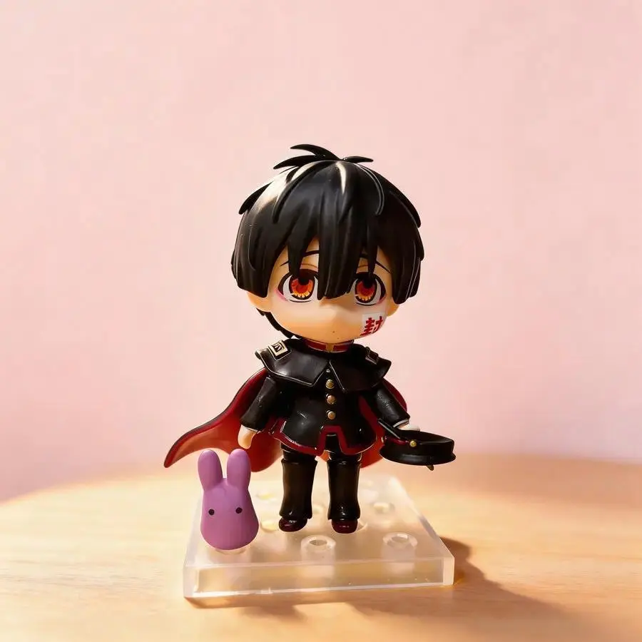 Anime Jibaku Shounen Hanako-kun Hanako-kun Q Version Articulated Decoration Figure 10cm Collectible Model