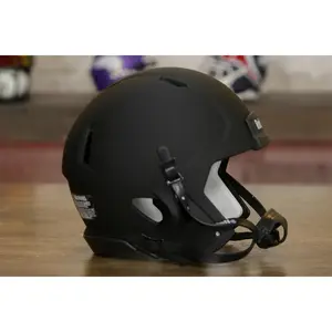 Riddell Speed Blank Mini Helmet Shell - Matte Black w/ Blackout
