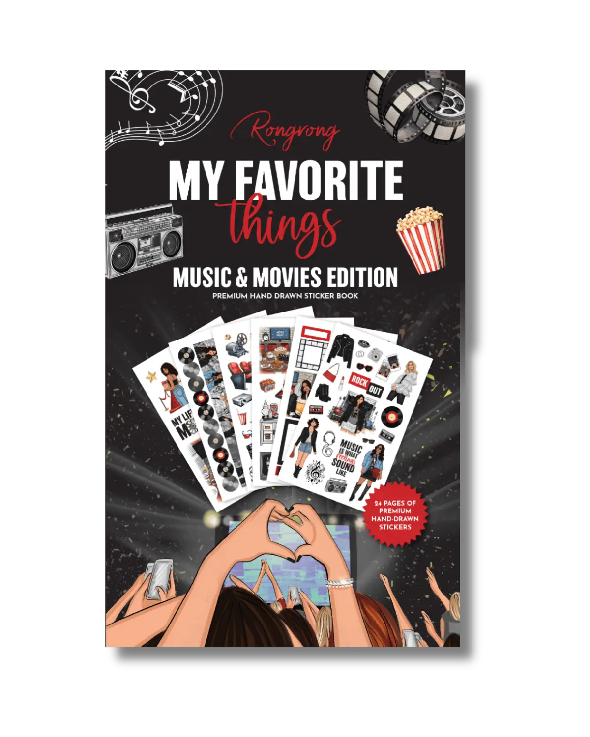 My Favorite Things Music & Movies Edition Sticker Book